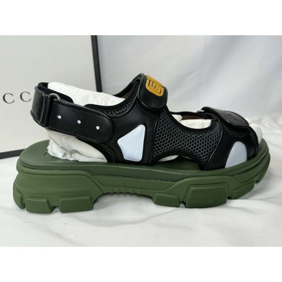 Gucci Gucci X Sega Sandals Mesh US Size 11.5 SPB-TS 343342